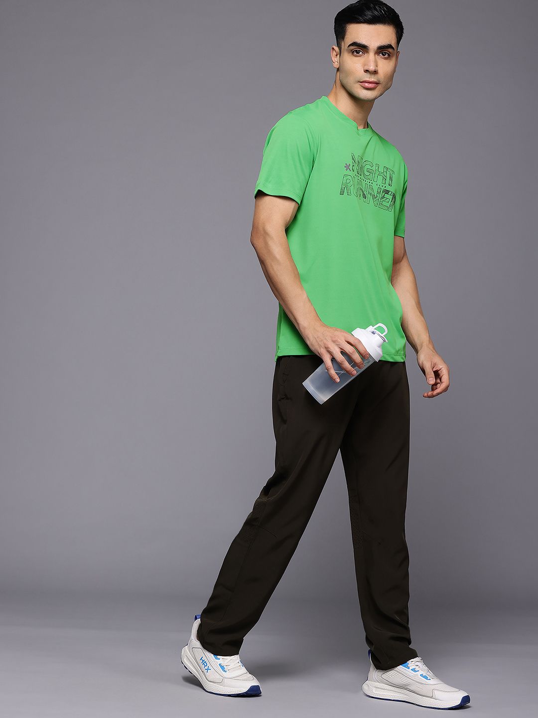 HRX by Hrithik Roshan Typography Printed Running T-shirt