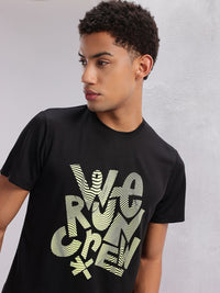 HRX by Hrithik Roshan Couple Collection Typography Printed Rapid Dry Running T-shirt