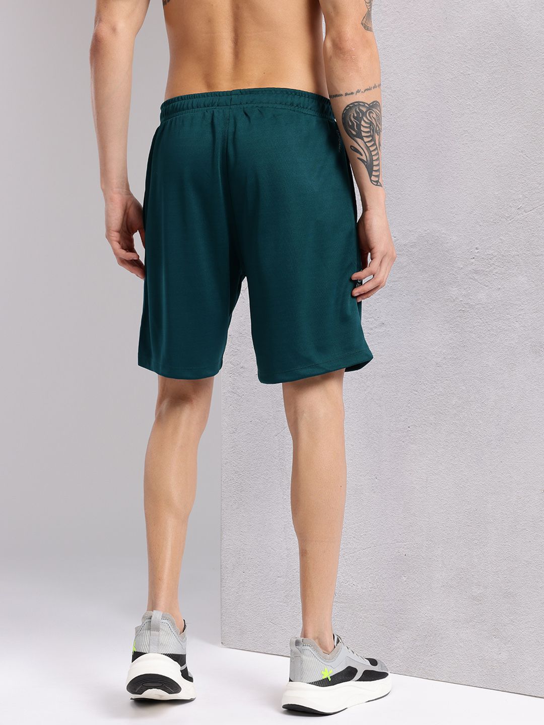 HRX by Hrithik Roshan Men Typography Print Rapid-dry Training  Shorts