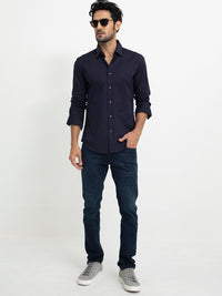 RARE RABBIT Men Neutons Slim Fit Cotton Shirt