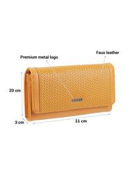 Mochi Textured Two Fold Wallet