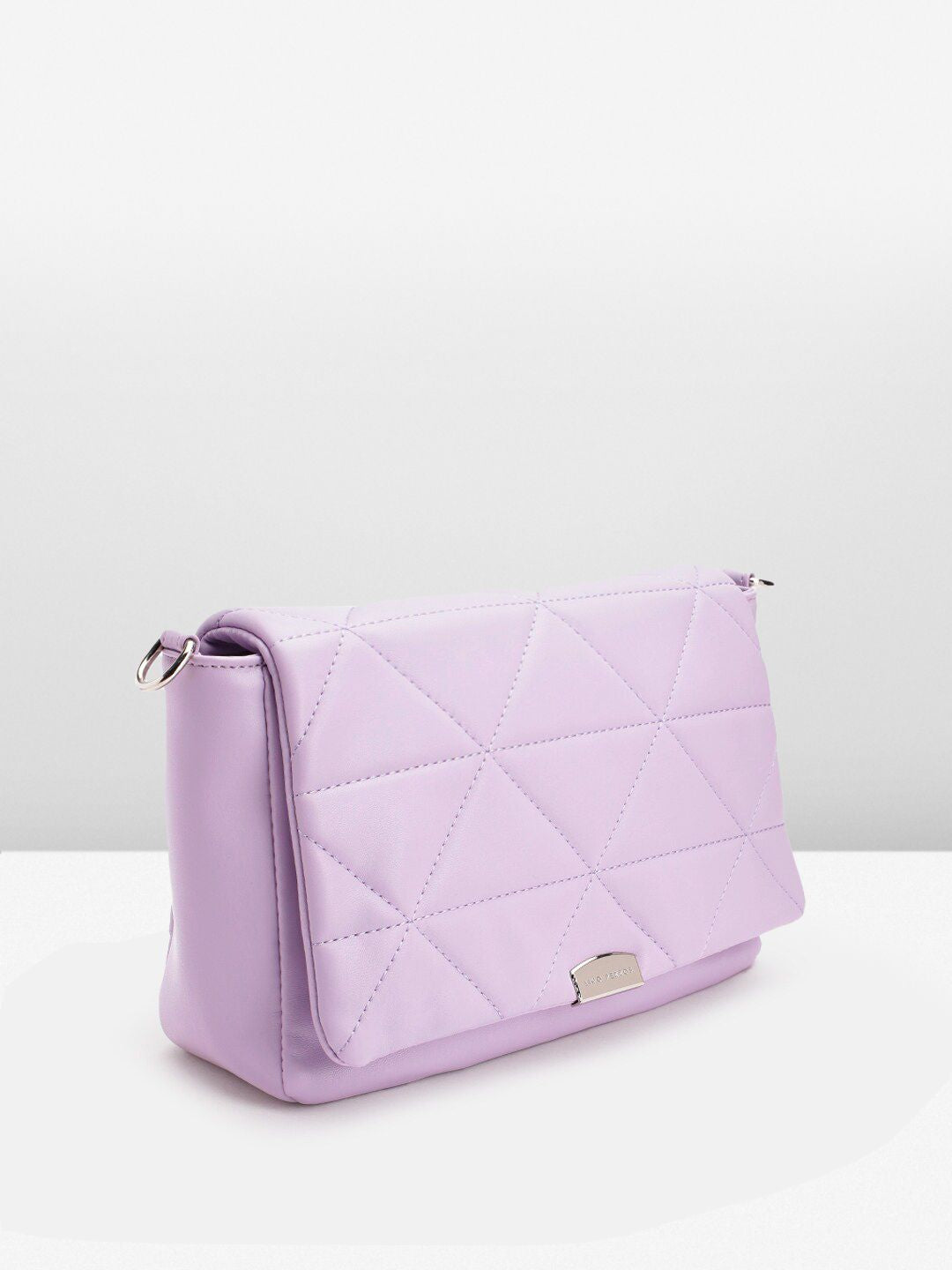 Lino Perros Structured Sling Bag with Quilted Detail