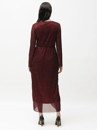 RAREISM Embellished V-Neck Midi Sheath Dress