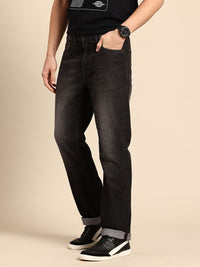 Being Human Men Bootcut Light Fade Stretchable Jeans