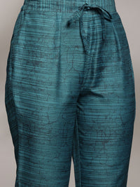 Anouk Women Printed Kurta with Trousers & Dupatta