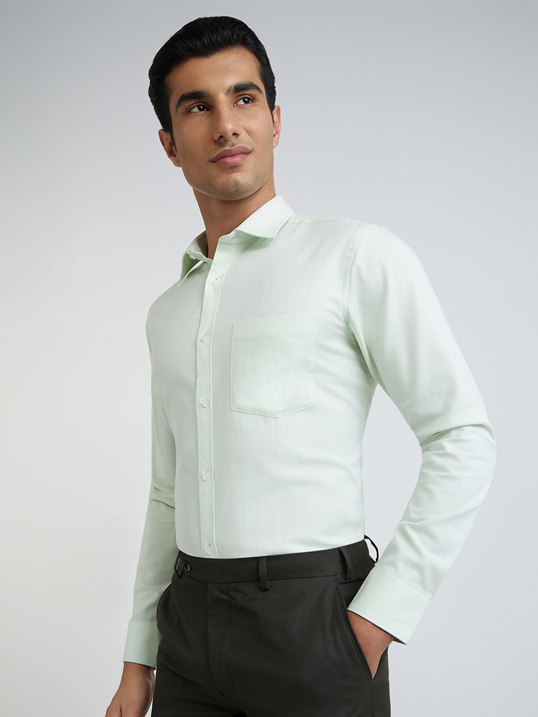 Park Avenue Men Slim Fit Pure Cotton Formal Shirt