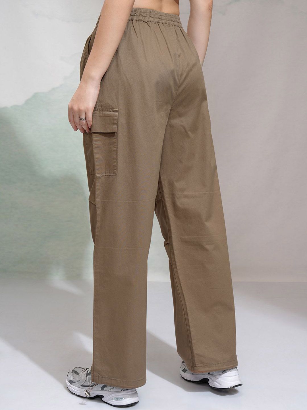 Street By Tokyo Talkies Women Mid Rise Straight Fit Trouser