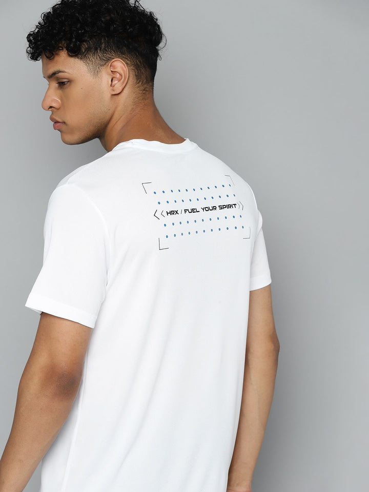 HRX by Hrithik Roshan Rapid Dry Typography Printed Rapid Dry T-shirt