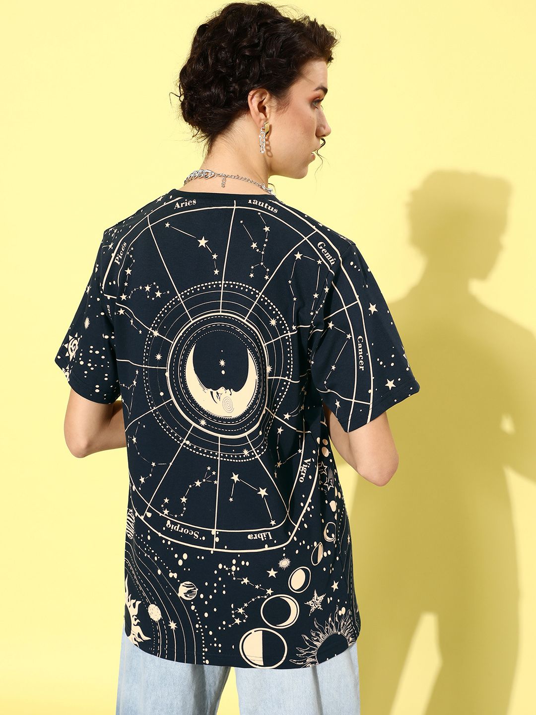 DILLINGER Pure Cotton Printed Oversize T-shirt