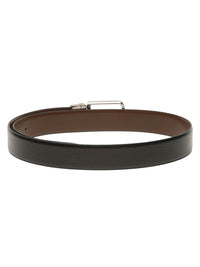 Teakwood Leathers Men Textured Leather Reversible Belt