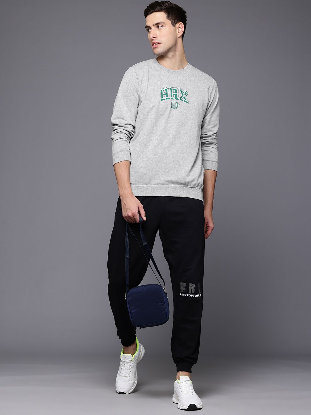HRX by Hrithik Roshan Printed Lifestyle Sweatshirt