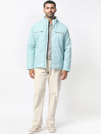 RARE RABBIT Men Beylor Puffer Mock Collar Padded Jacket