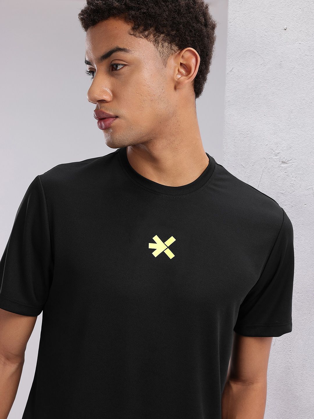 HRX by Hrithik Roshan Couple Collection Typography Printed Rapid-Dry Running T-shirt