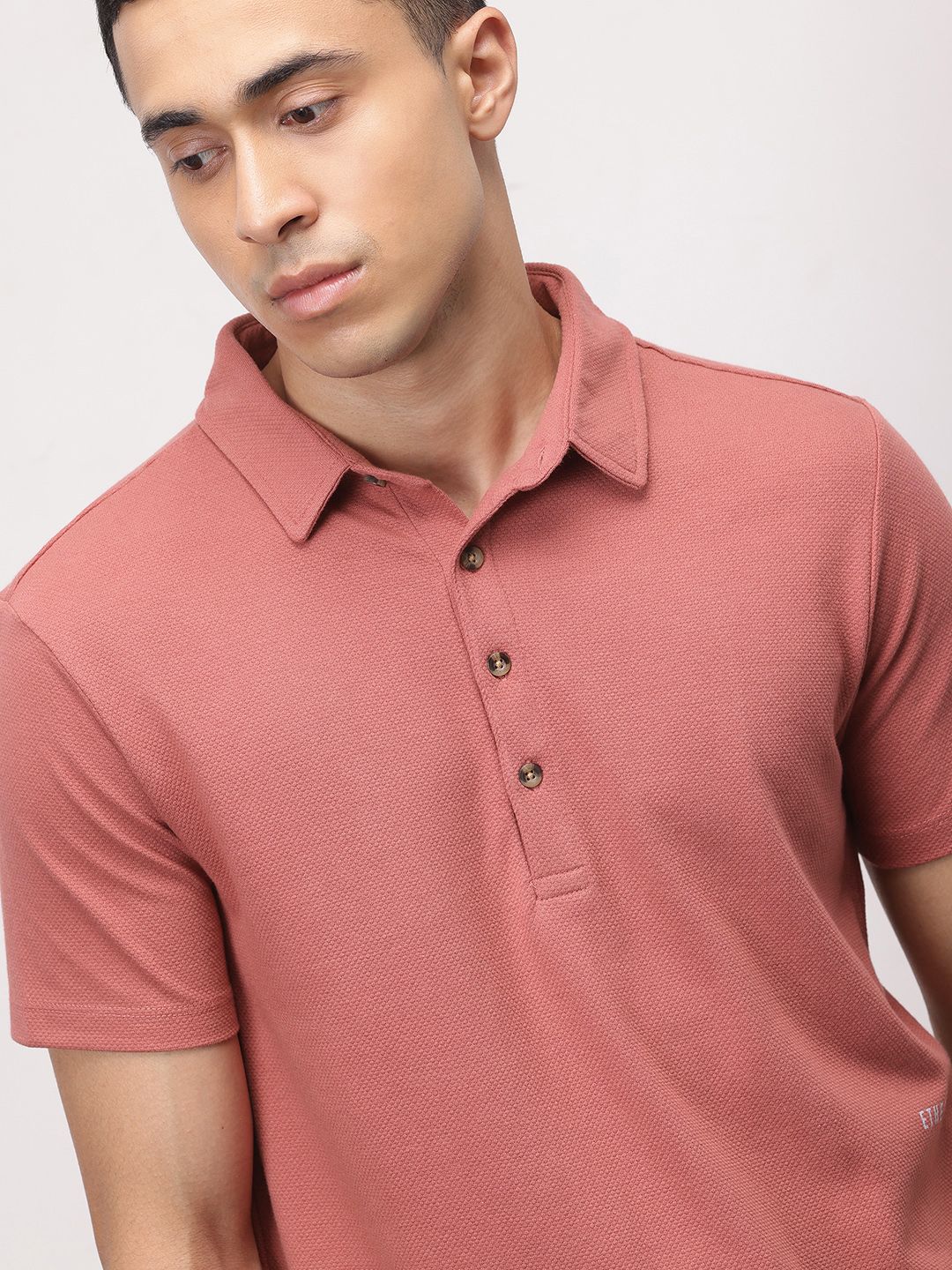 ether 365 Essentials Polo Collar Regular Fit T-shirt