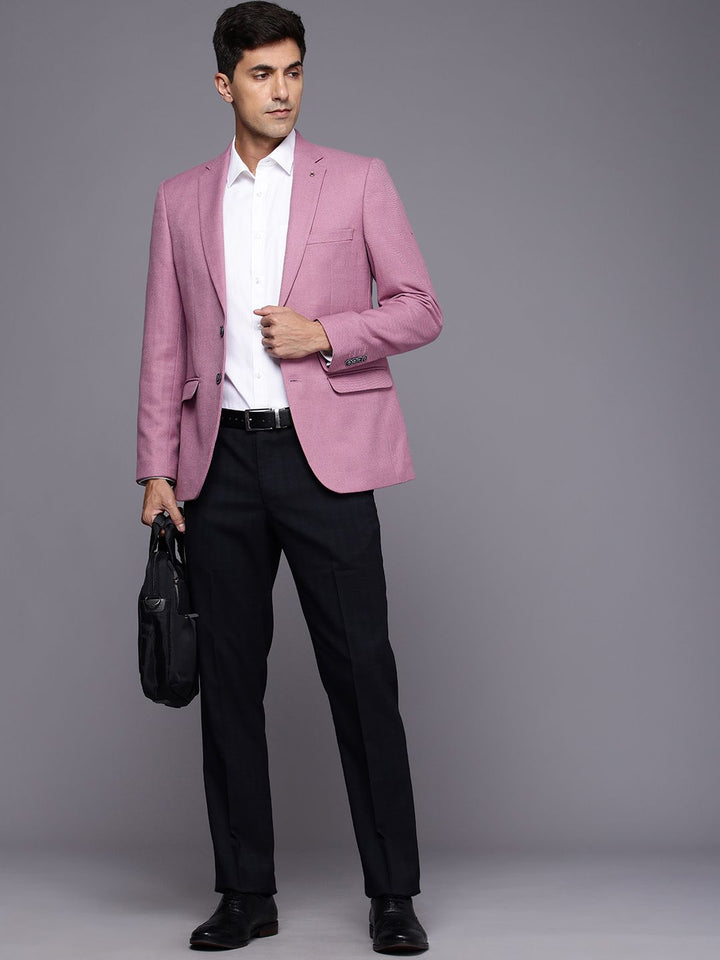 Raymond Notched Lapel Single-Breasted Formal Blazers