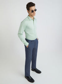 Park Avenue Men Slim Fit Striped Pure Cotton Formal Shirt