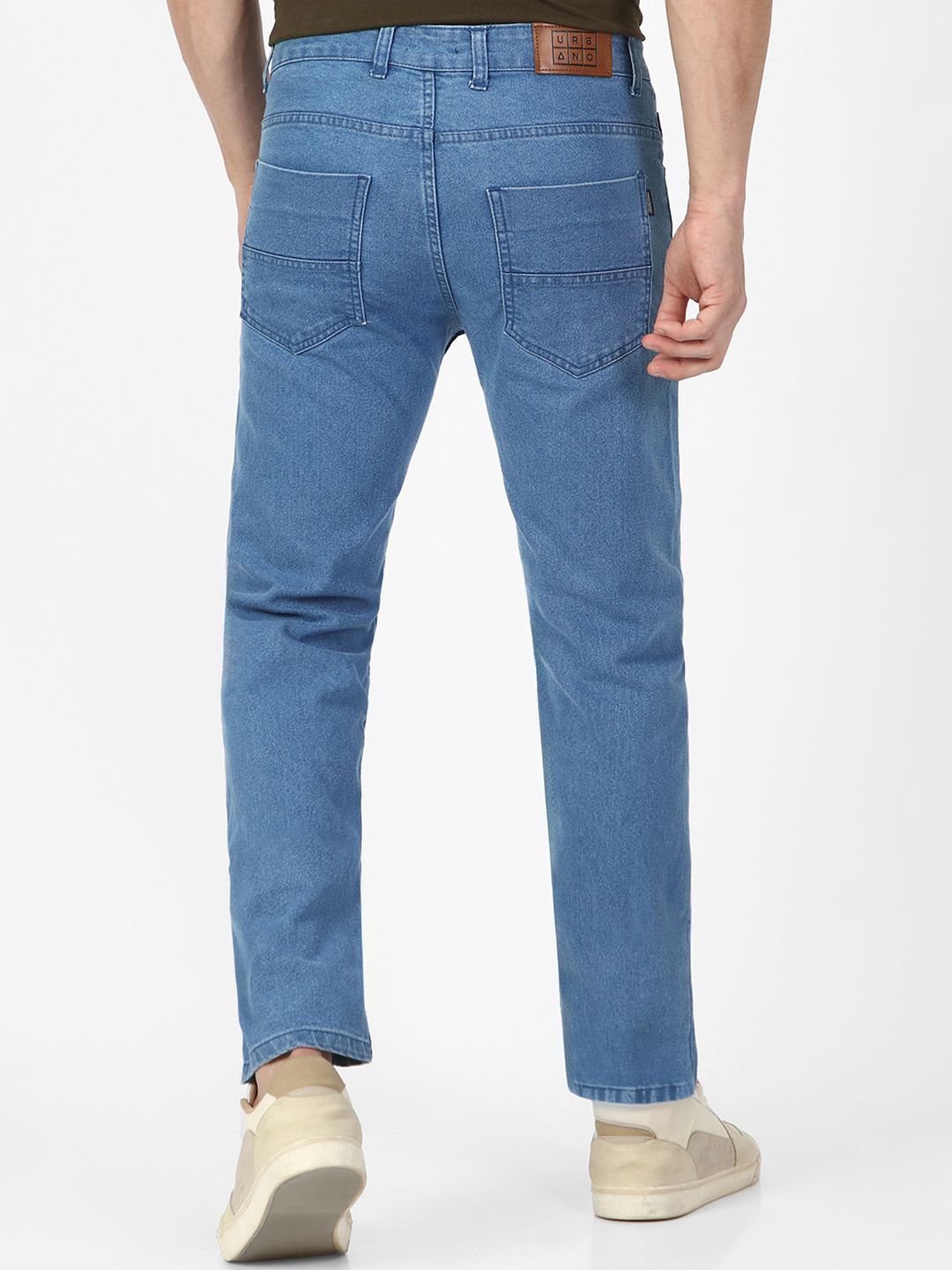 Urbano Fashion Men Mid-Rise Dark Shade Stretchable Jeans