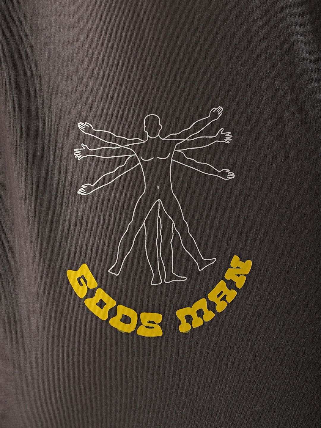 The Indian Garage Co Men Back Printed Oversized Round Neck Pure Cotton T-shirt