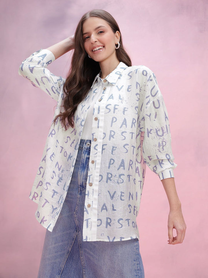 DressBerry Women Printed Casual Shirt