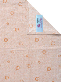 Myntra Elegant Homes Orange Geometric 300 TC Single Bedsheet with 1 Pillow Covers