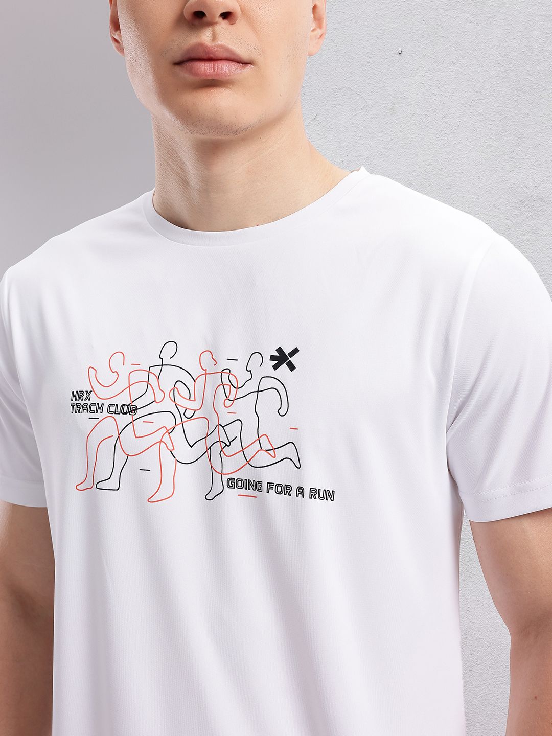 HRX by Hrithik Roshan Printed Rapid-Dry Running T-shirt