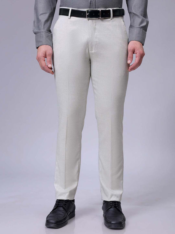 The Indian Garage Co. X Luxe Men Slim Fit Formal Trousers