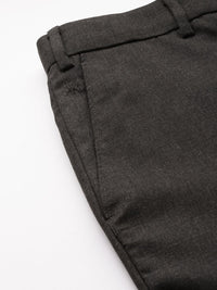 Raymond Men Checked Slim Fit Trousers