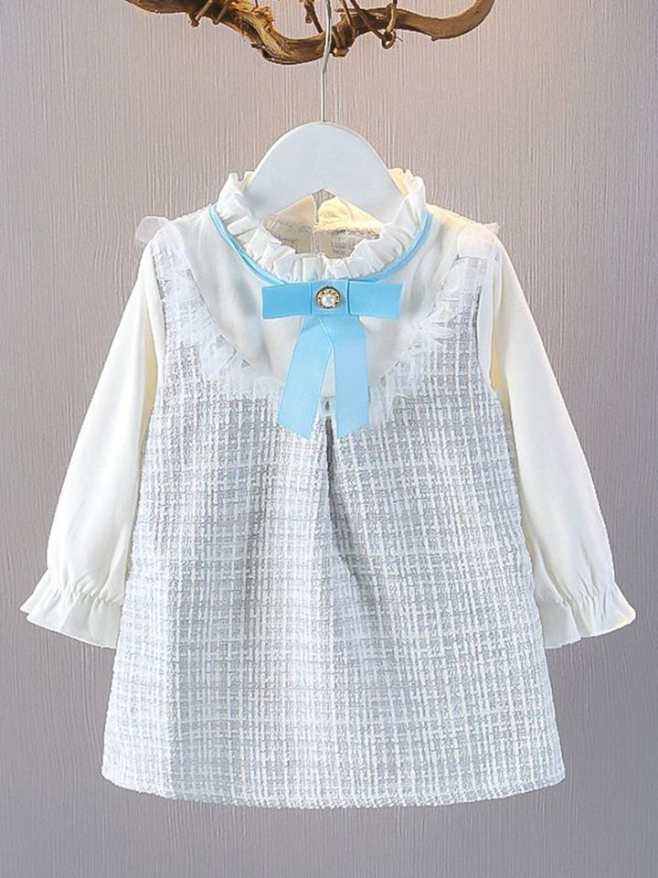 YK Girls Cotton A-Line Dress