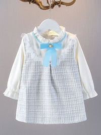 YK Girls Cotton A-Line Dress