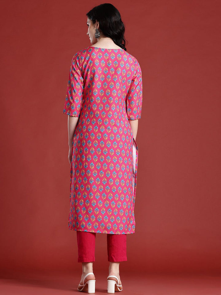 Anouk Ethnic Motifs Printed Kurta