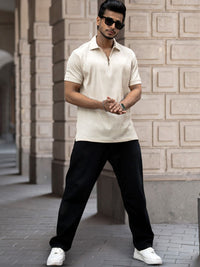 Powerlook Men Polo Collar T-shirt