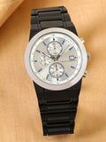 French Connection Men Dial & Bracelet Style Straps Chronograph Watch FCW11BM