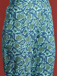 Indo Era Floral Printed Pure Cotton Kurta with Trousers