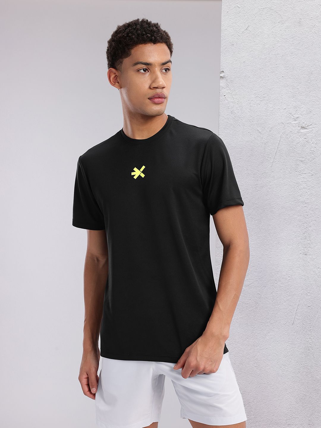 HRX by Hrithik Roshan Couple Collection Typography Printed Rapid-Dry Running T-shirt