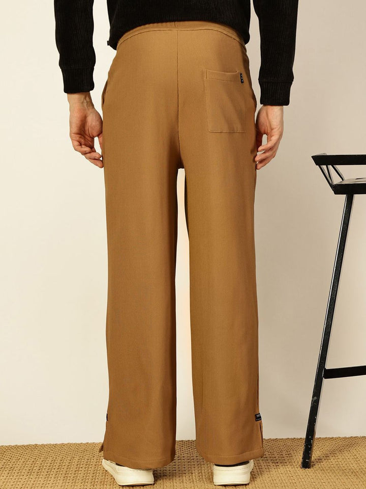 Thomas Scott Men Smart Loose Fit Parallel Trousers