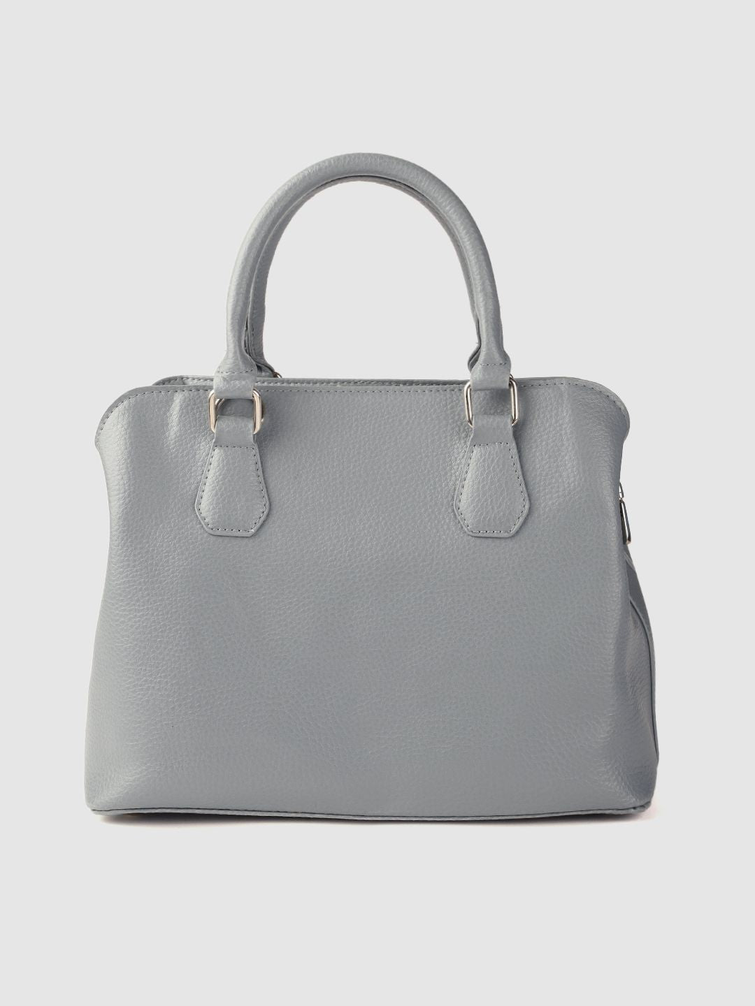 Lino Perros Blue PU Structured Handheld Bag