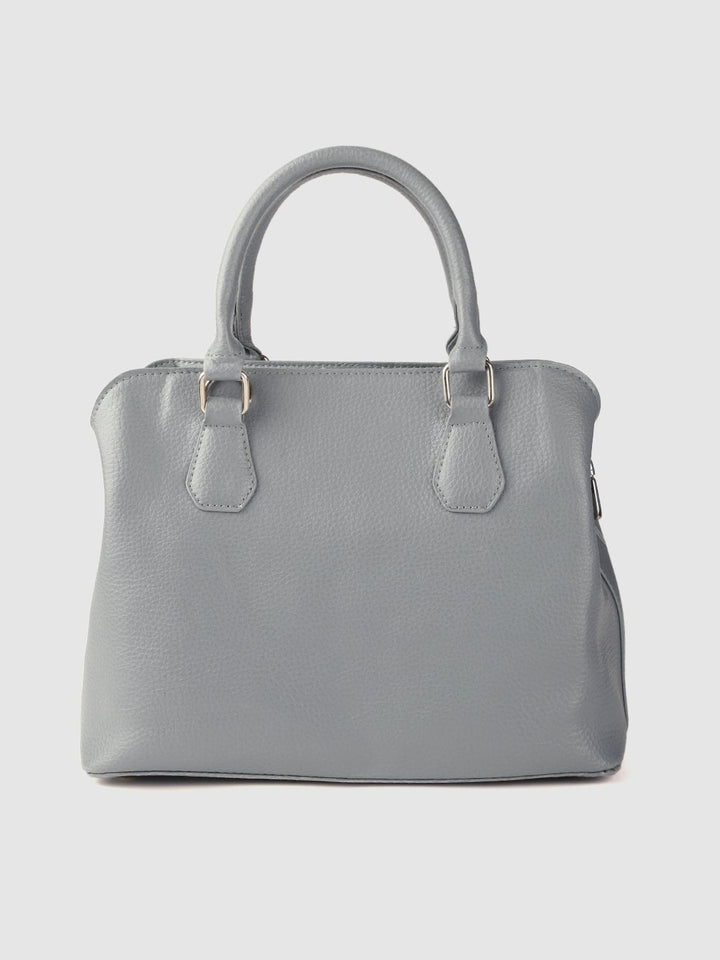 Lino Perros Blue PU Structured Handheld Bag