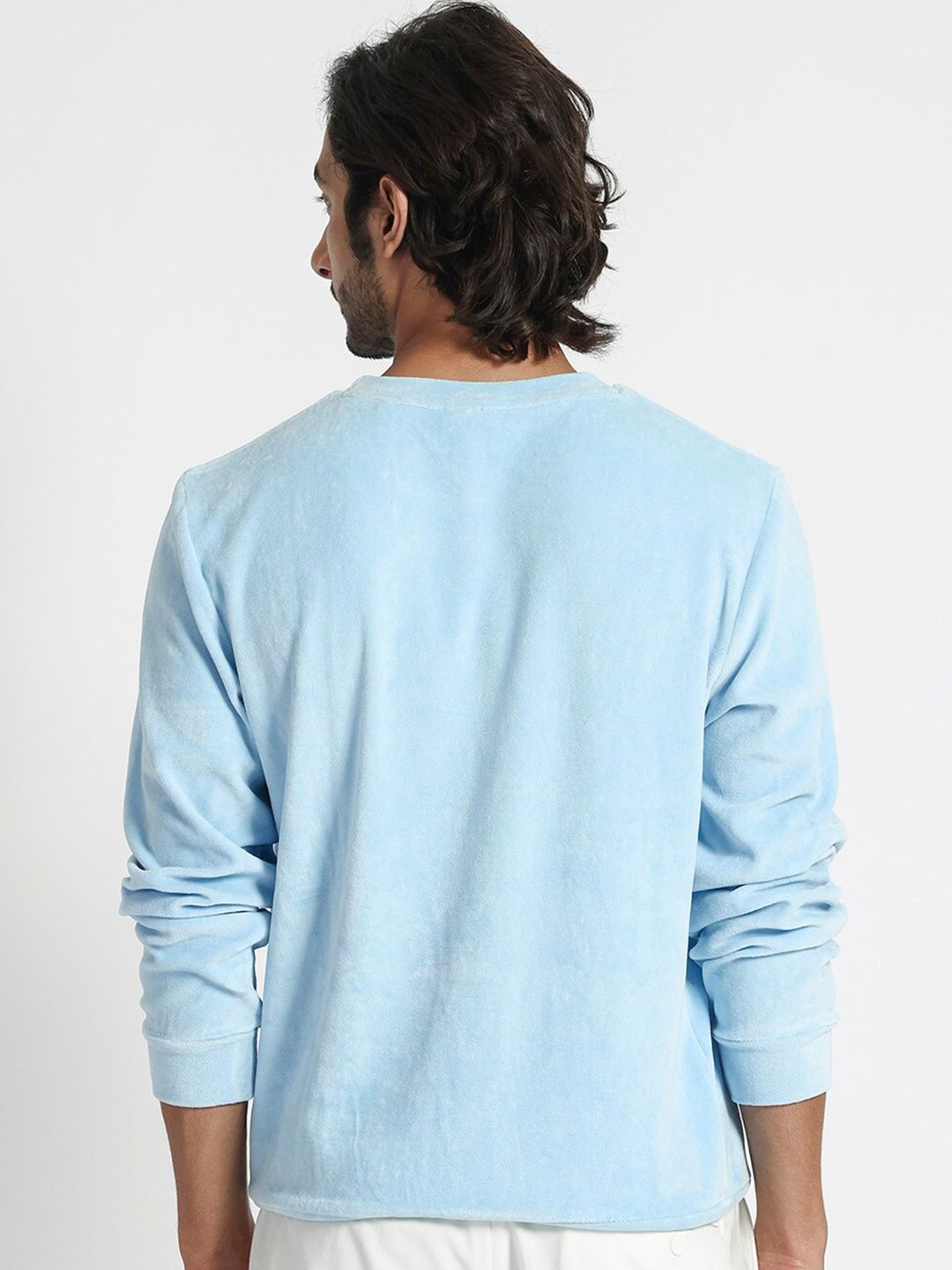 RARE RABBIT Men Dube Round Neck Sweatshirt