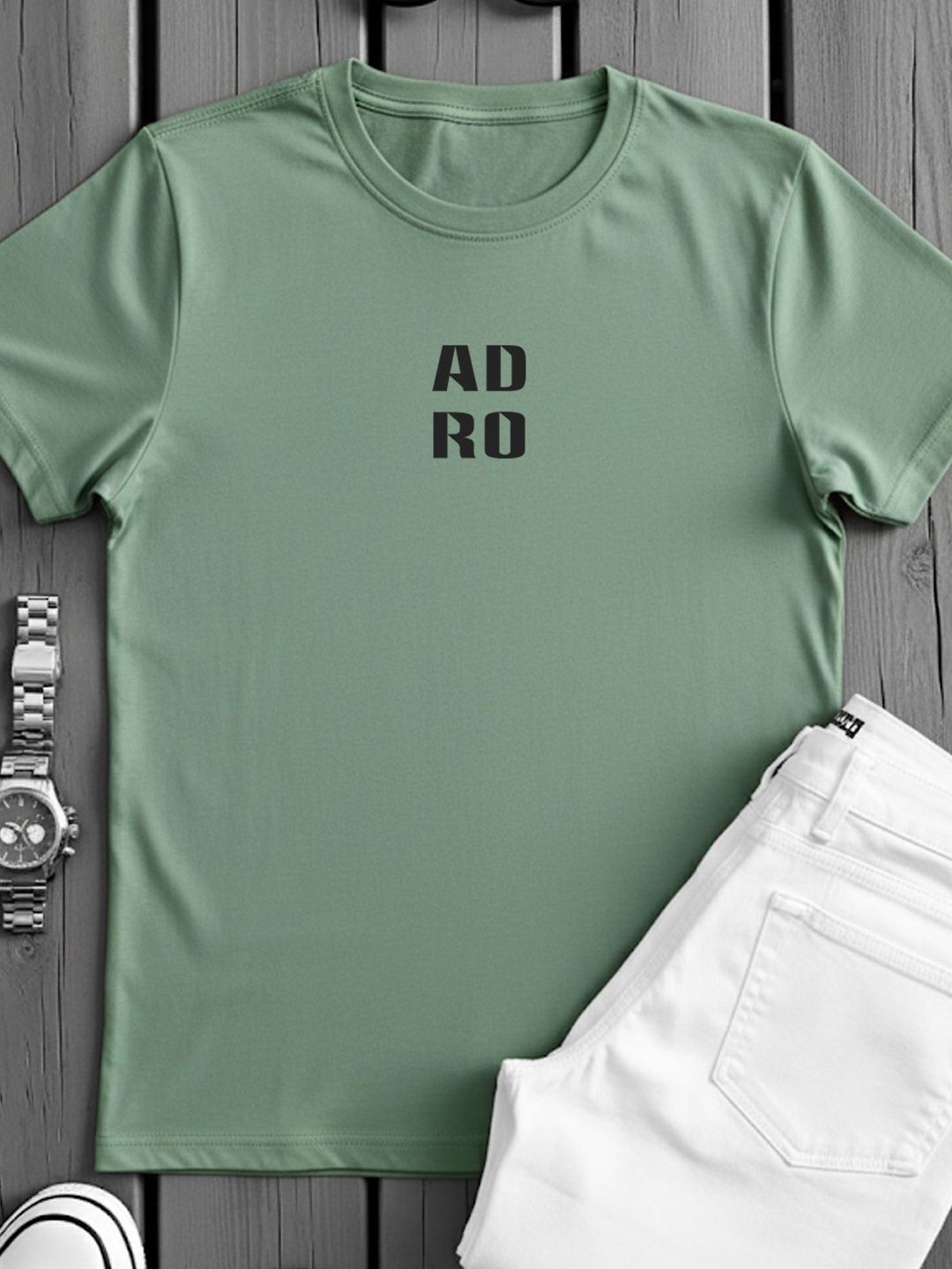 ADRO Men Regular Fit Printed T-shirt