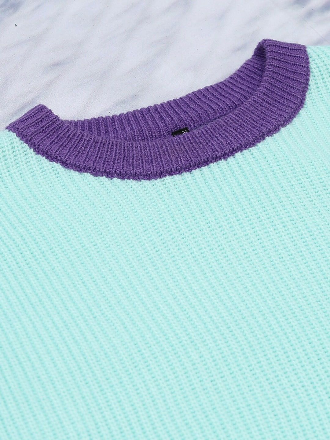 Tokyo Talkies Round Neck Acrylic Pullover