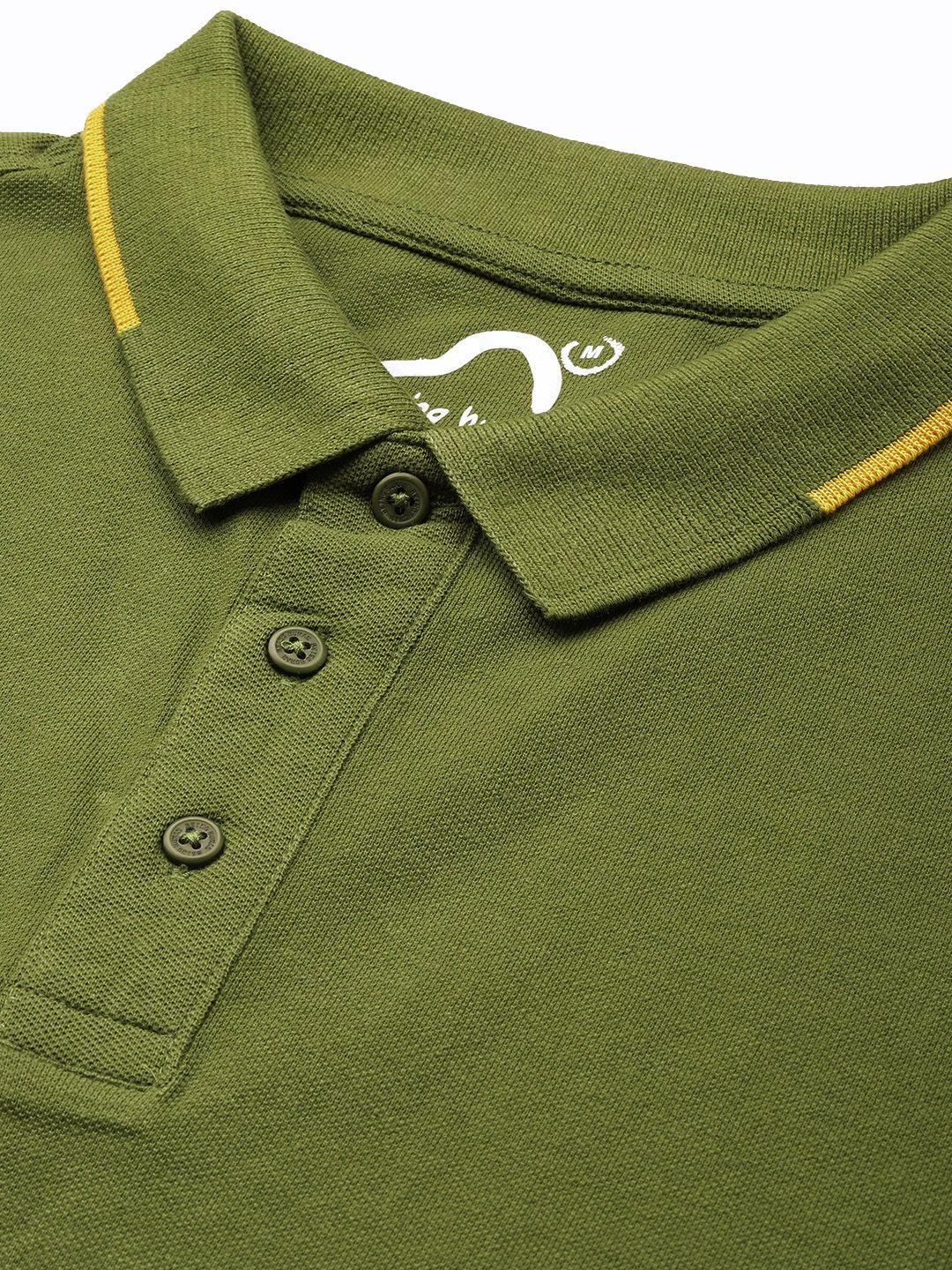 Being Human Polo Collar Pure Cotton T-shirt