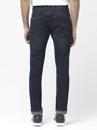 RARE RABBIT Men Erie Slim Fit Mid-Rise Ed Cotton Jeans