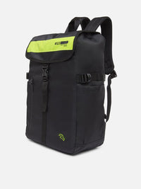 SPYKAR Men Black & Green Backpack