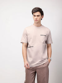 ether Graphic Print Pure Cotton Grower T-shirt