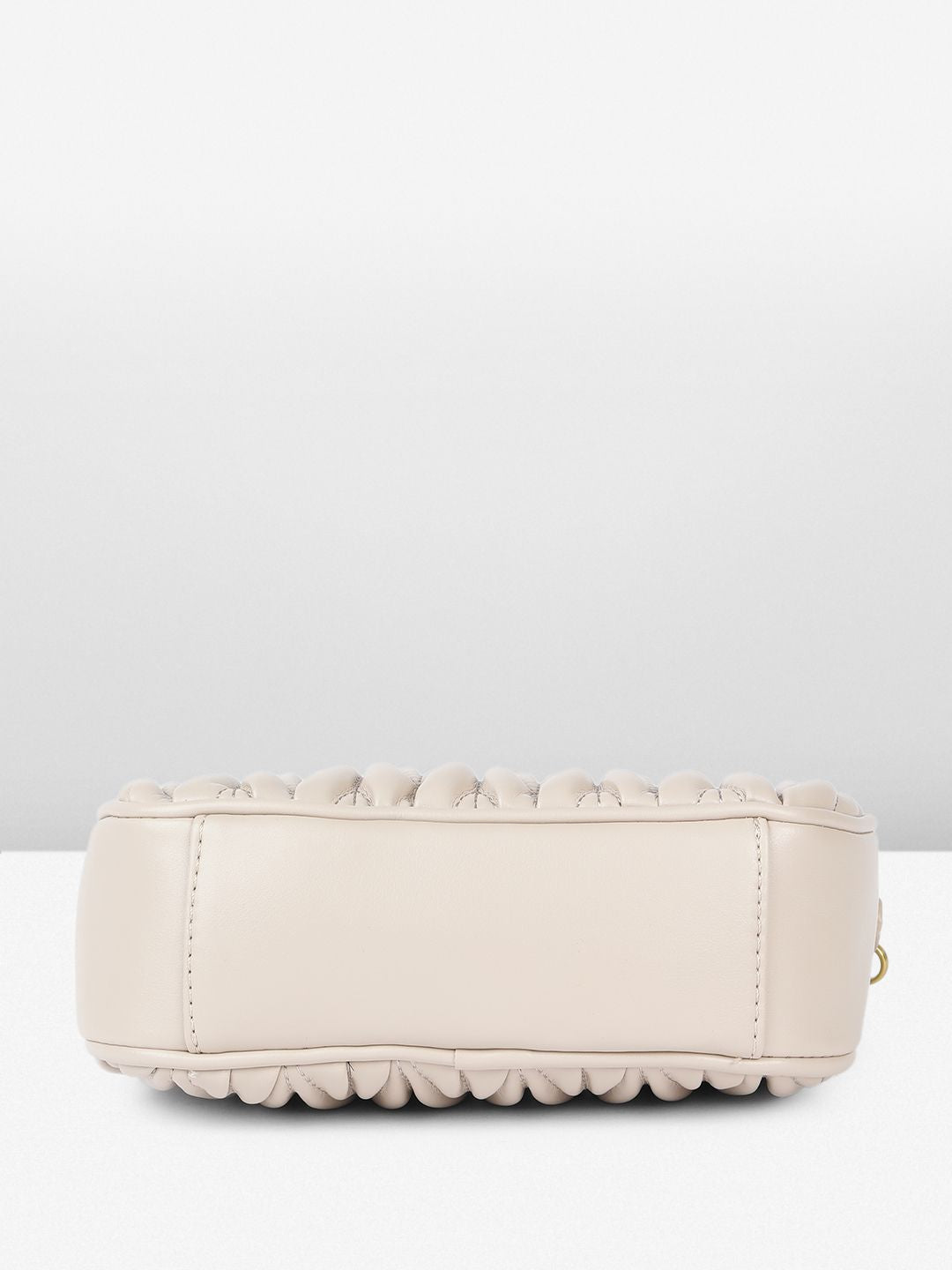DressBerry Textured Structured Shoulder Bag