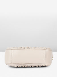 DressBerry Textured Structured Shoulder Bag