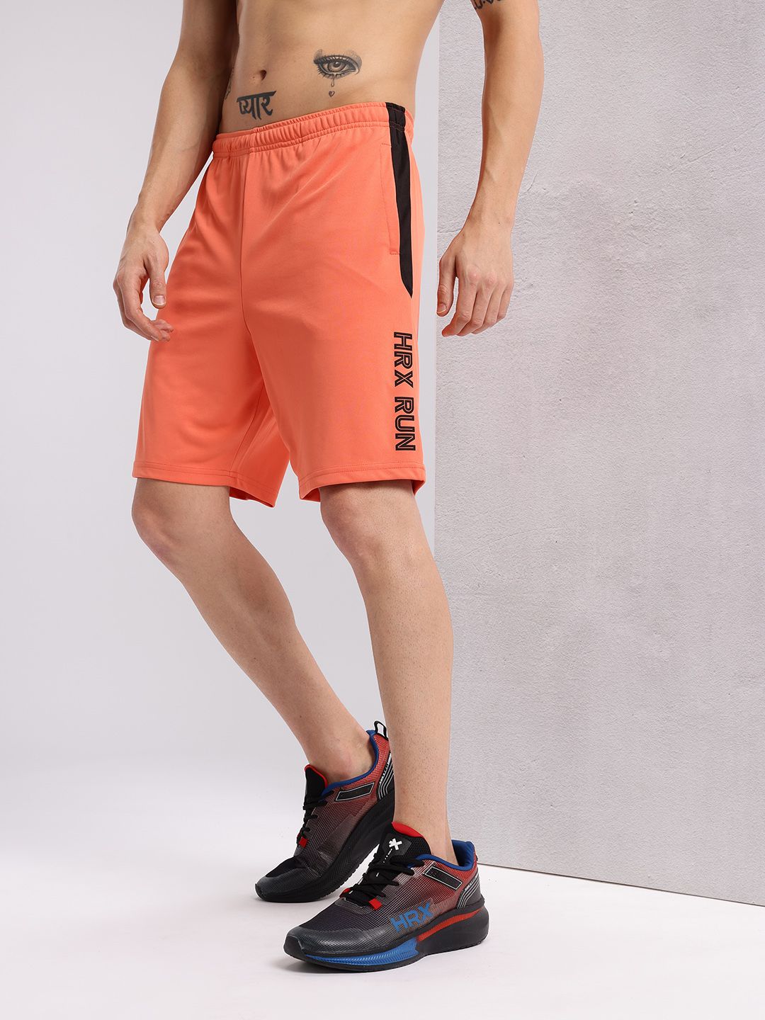 HRX by Hrithik Roshan Men Printed Rapid-Dry Running Shorts