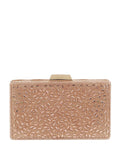 Metro Textured Embellished Purse Clutch