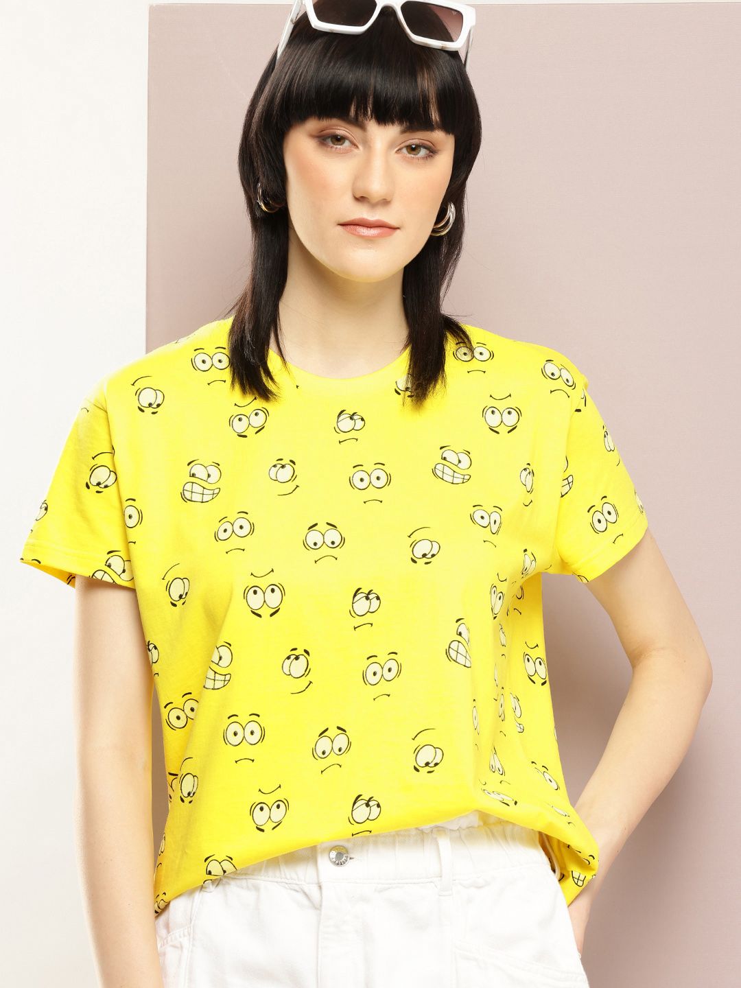 DILLINGER Printed Pure Super Combed Cotton Boxy T-shirt