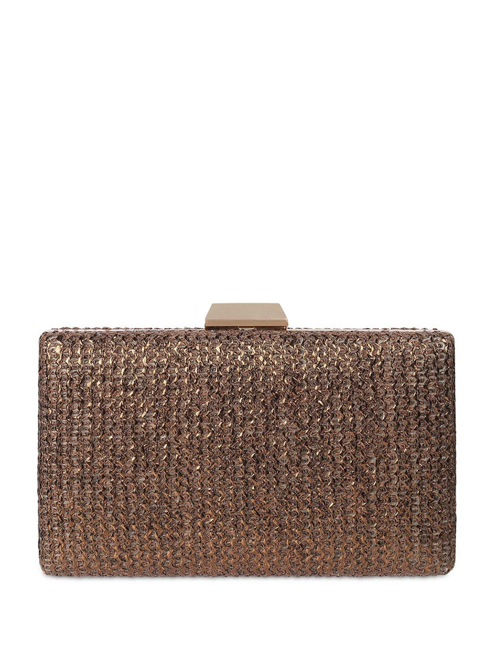 Mochi Embellished Box Clutch